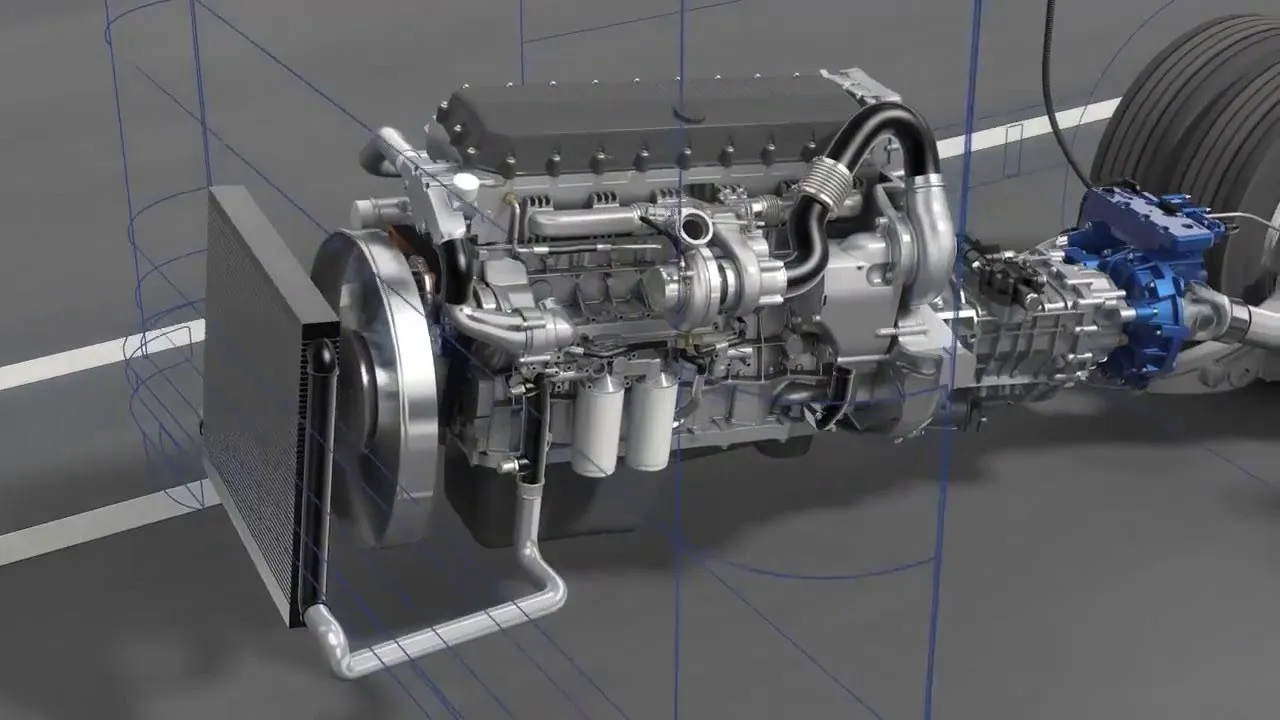 اینتاردر داخل کامیون
