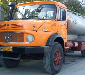 کامیون تک پلاک نارنجی