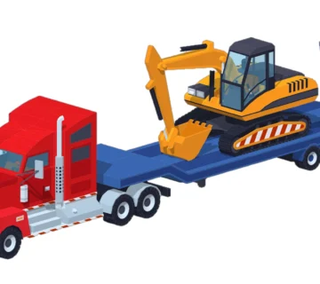 تراکتور روی کشنده کارتونی